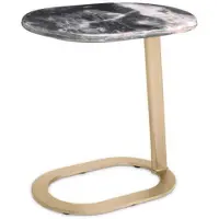 Eichholtz Oyo sidobord svart marmor