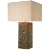 Eichholtz Kamari bordslampa antik mässing