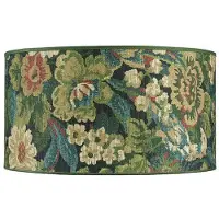 Artwood Cylinder lampskärm ebonleaf flower