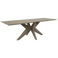 Artwood Lake slim matbord pebbles grey