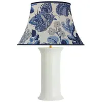 Visual Comfort Mallory bordslampa vit/marine