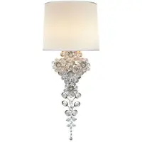 Visual Comfort Claret vägglampa silver