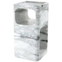 Eichholtz Adler sidobord white marble