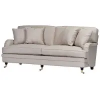 Newport Howard Heritage soffa 3-sits sand