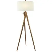 Visual Comfort Tripod golvlampa French Wax