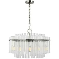 Visual Comfort Beckett takkrona nickel M