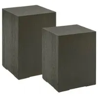 Artwood Trent sidobord mörkgrå 2-set