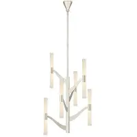 Visual Comfort Brenta Tall takkrona nickel