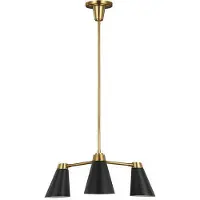 Visual Comfort Signoret taklampa mässing/svart S