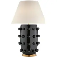 Visual Comfort Linden bordslampa svart