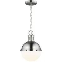 Visual Comfort Hanks takpendel borstad nickel
