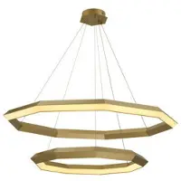 Eichholtz Helvetia taklampa mässing
