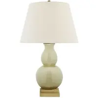 Visual Comfort Gourd Form bordslampa Tea Stain