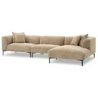Eichholtz Firenze loungesoffa höger lyssa sand