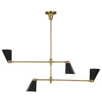 Visual Comfort Signoret taklampa mässing M