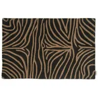 Classic collection Zebra dörrmatta charcoal