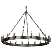 Artwood Crown taklampa antik järn
