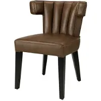 Artwood Baldwin matstol chocolate brown