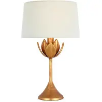 Visual Comfort Alberto 17" portabel bordslampa guld