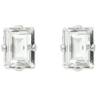 Caroline Svedbom Diora Stud örhängen rhodium crystal