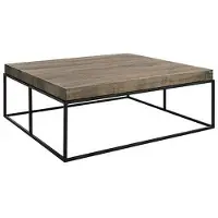 Artwood Carlisle soffbord silver back 100x100cm