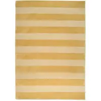 Classic collection Stripe Boucle matta gul