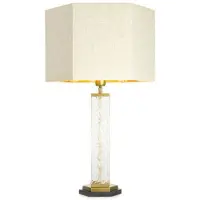 Eichholtz Harmonis bordslampa antik mässing