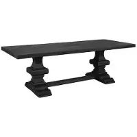 Artwood Paris matbord matt svart 240cm