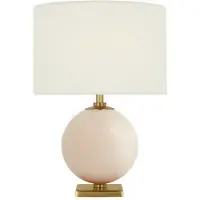 Visual Comfort Elsie 12" portabel bordslampa blush