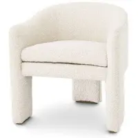 Eichholtz Pebbles fåtölj bouclé cream