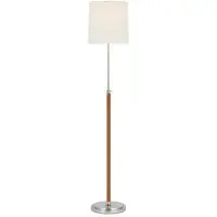 Visual Comfort Bryant Wrapped golvlampa nickel