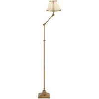 Eichholtz Brunswick golvlampa mässing