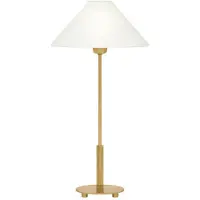Visual Comfort Hackney bordslampa antik mässing