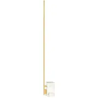 Visual Comfort Klee 70" golvlampa mässing