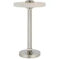 Visual Comfort Aran bordslampa uppladdningsbar nickel