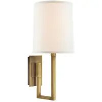 Visual Comfort Aspect Library vägglampa mässing