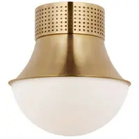 Visual Comfort Precision 9" plafond mässing