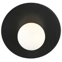 Visual Comfort Nodes vägglampa vinklad svart