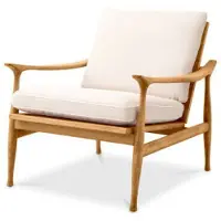 Eichholtz Manzo fåtölj natural teak