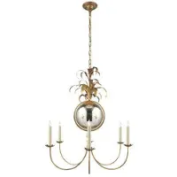 Visual Comfort Gramercy takkrona Gilded Iron