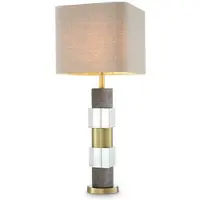 Eichholtz Cullingham bordslampa grey marble