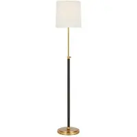 Visual Comfort Bryant Wrapped golvlampa mässing