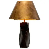 Eichholtz Camelia bordslampa antik mässing / svart