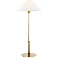 Visual Comfort Hackney bordslampa antik mässing