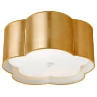 Visual Comfort Bryce plafond guld/vit M