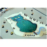 Slim Aarons Cat-Shaped Pool