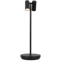 Visual Comfort Doppia bordslampa uppladdningsbar svart