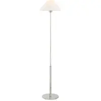 Visual Comfort Hackney golvlampa rak nickel
