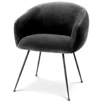 Eichholtz Elbury matstol savona dark grey
