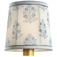 Visual Comfort Schumacher 5" lampskärm blue aditi soft empire